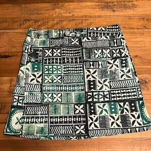 Ripskirt hawaii, wrap around, velcro closure, size large